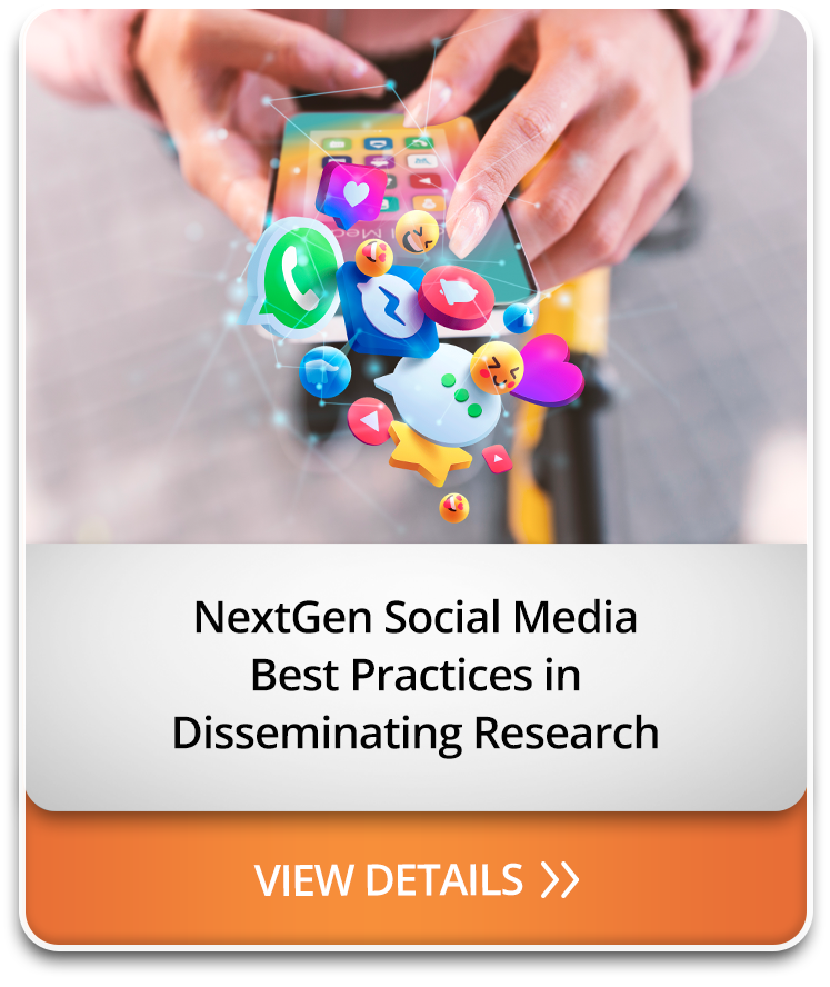NextGen Social Media Best Practices in Disseminating Research