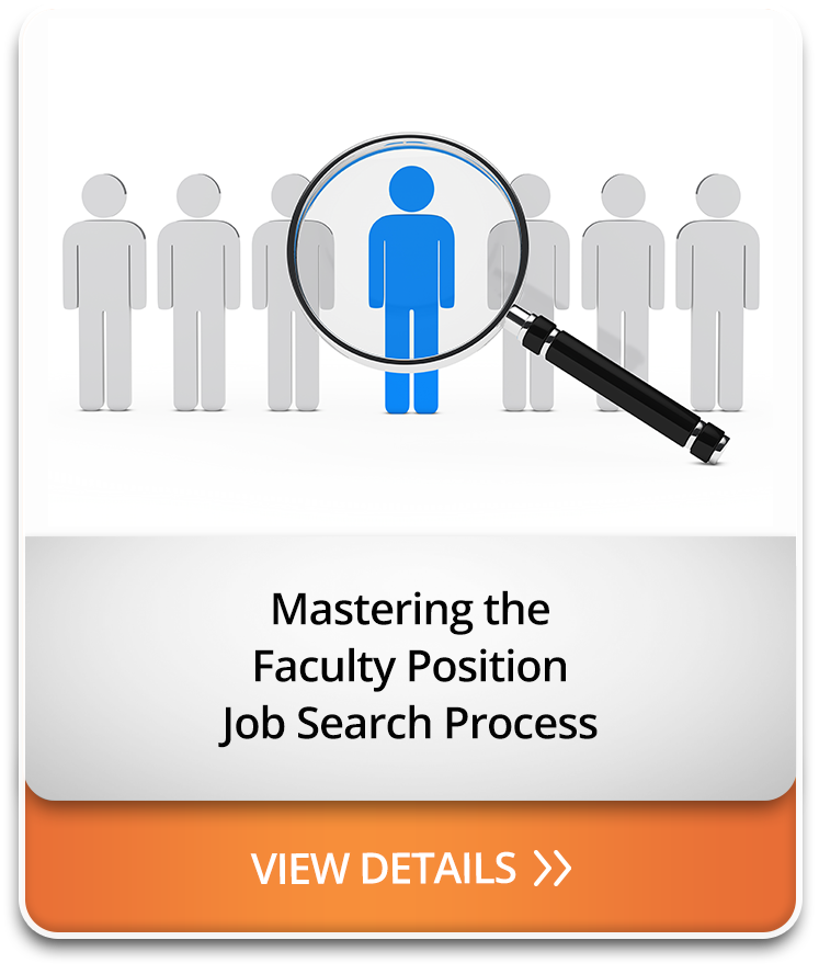 Mastering the Faculty Position Job Search Process