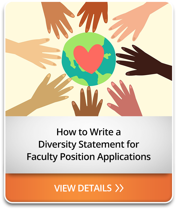How to Write a Diversity Statement for Faculty Position Applications