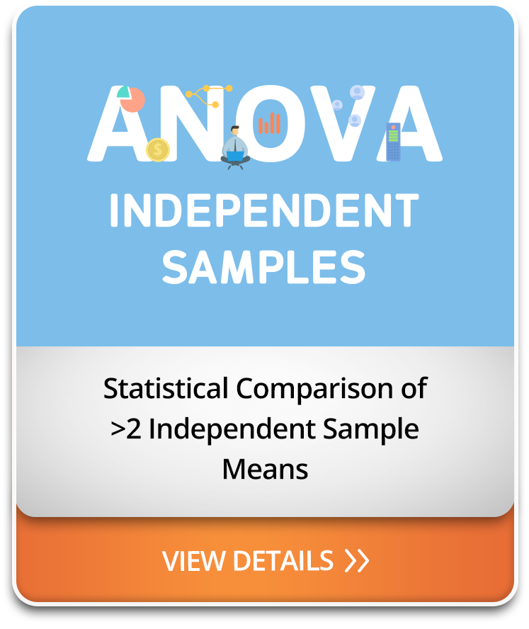 Statistical Comparison of >2 Independent Sample Means