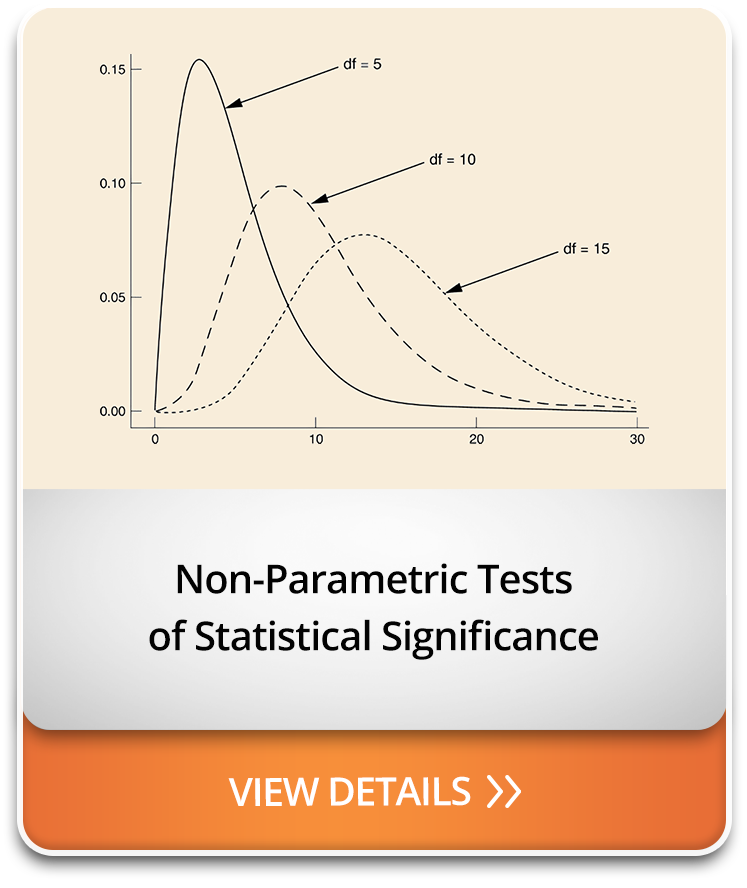 Non-Parametric Tests of Statistical Significance
