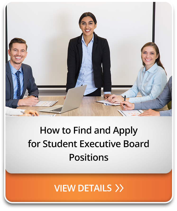 How to Find and Apply for Student Executive Board Positions