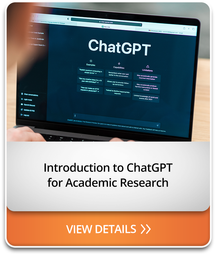 Introduction to ChatGPT for Academic Research