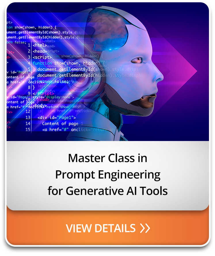 Master Class in Prompt Engineering for Generative AI Tools