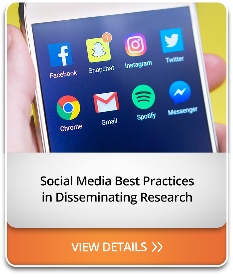 Social Media Best Practices in Disseminating Research