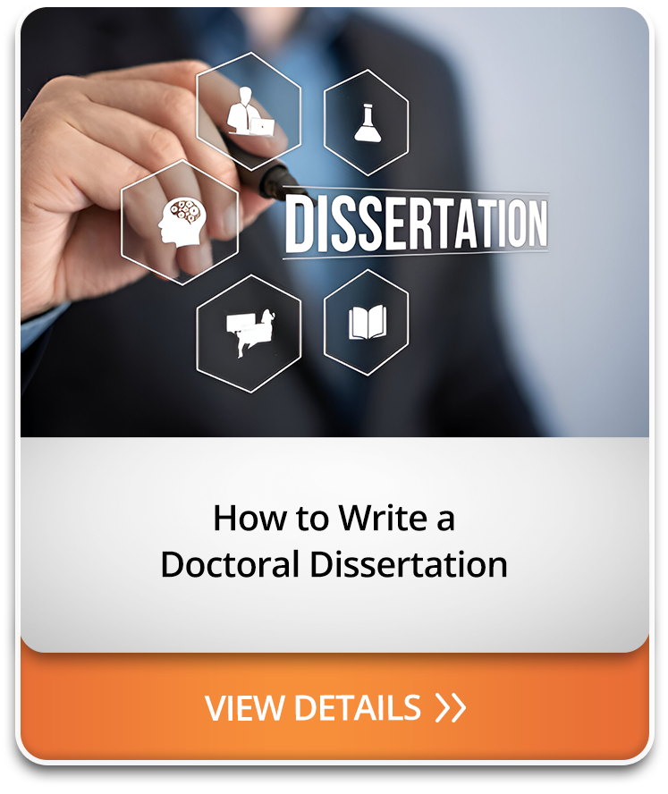 How to Write a Doctoral Dissertation