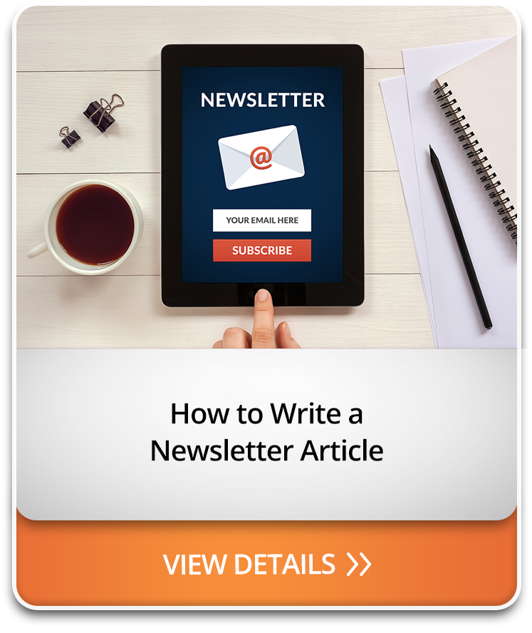 How to Write a Newsletter Article