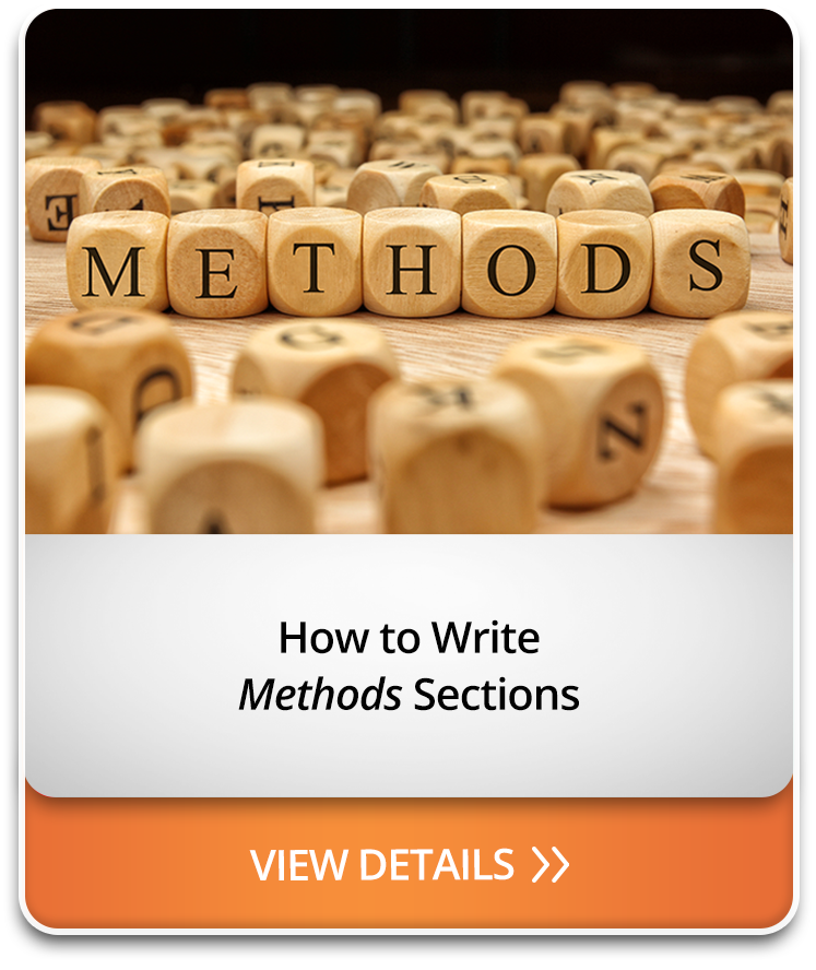 How to Write <em>Methods</em> Sections