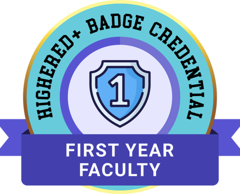 First Year Faculty