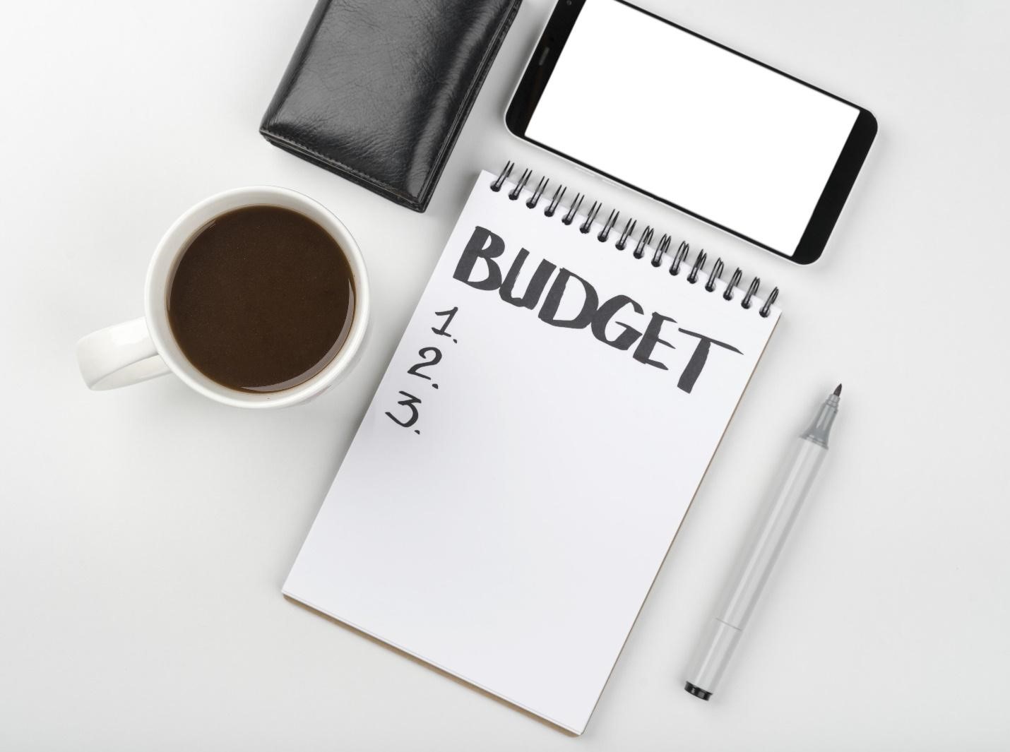 A blank budget for a winning grant proposal