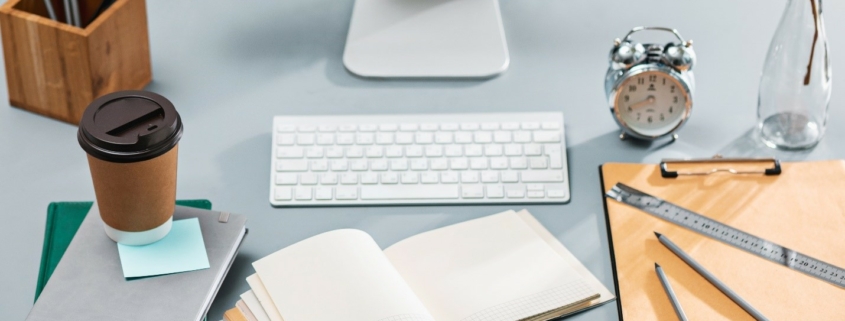 A writing workspace
