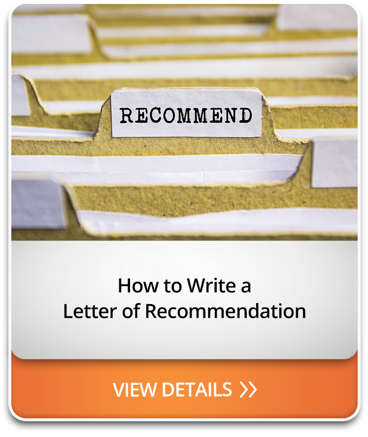 How to Write a Letter of Recommendation