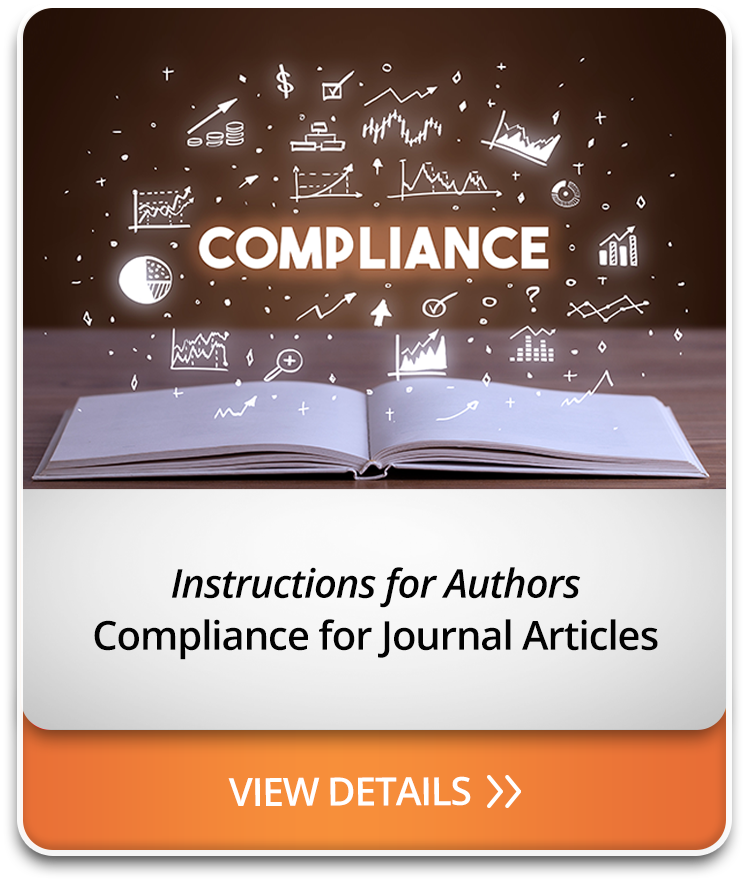 <em>Instructions for Authors</em> Compliance for Journal Articles