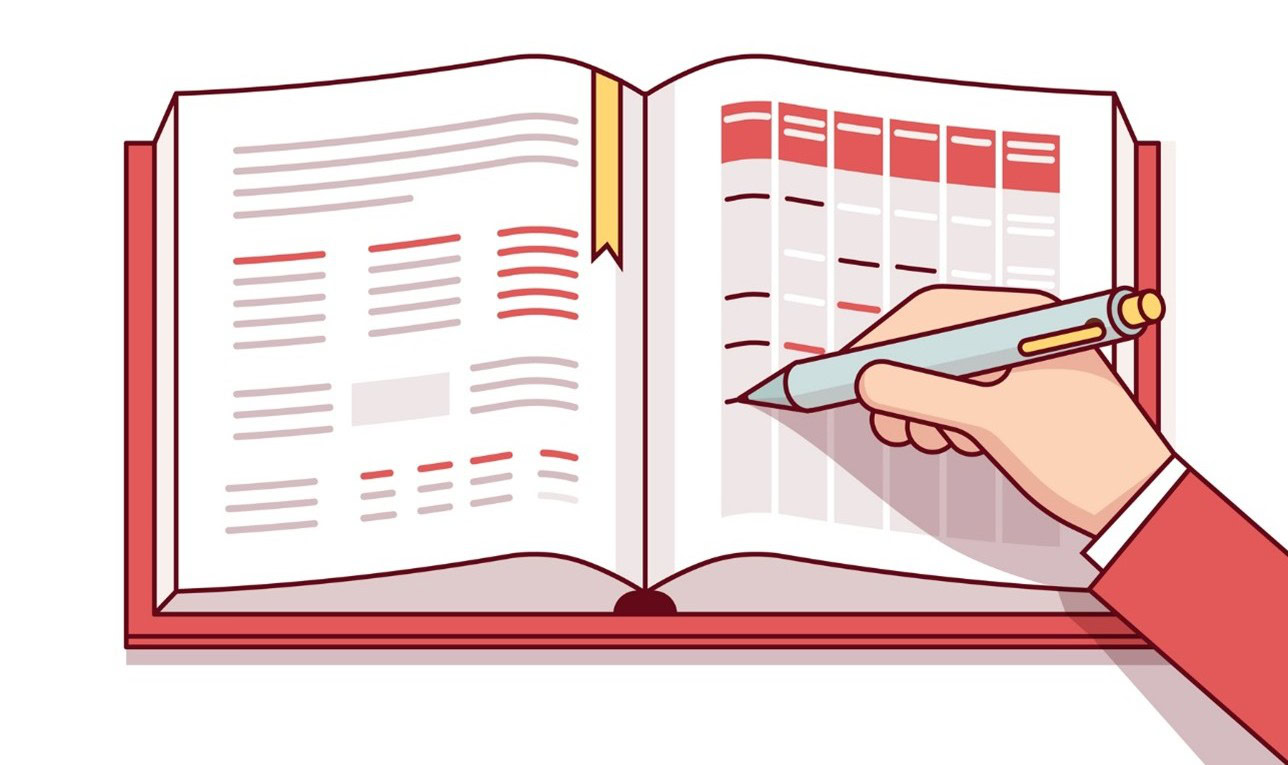 a depiction of someone who has selected a special issue theme and host journal