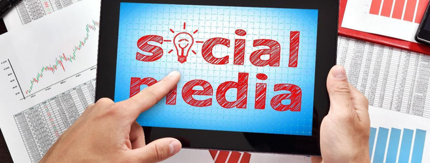 Researcher using social media for research promotion